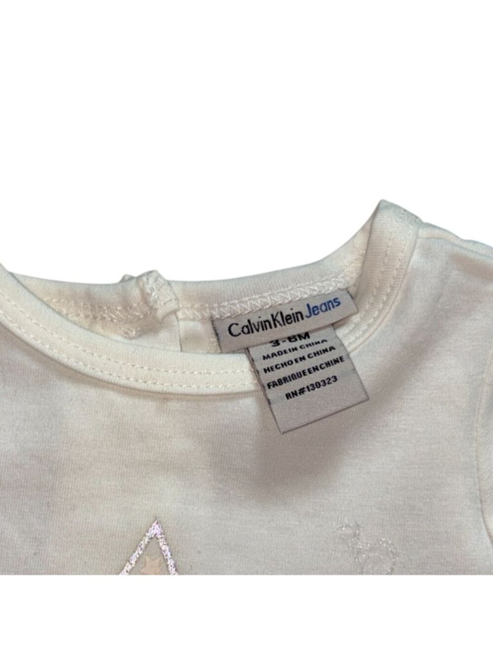 Calvin Klein Jeans Infant 3 Piece Outfit-3-6 Months-NWT - Picture 8 of 9